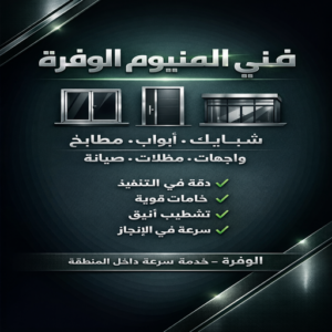 فني المنيوم الوفرة