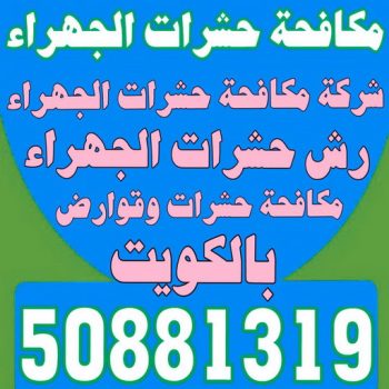 مكافحة حشرات الجهراء - الاتصال 50881319 - شركة مكافحة حشرات الجهراء - رقم مكافحة حشرات الجهراء - رش حشرات الجهراء - مكافحة حشرات وقوارض الجهراء